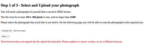 Uploading your photo: Solutions to common issues | IT Services: guides ...
