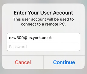Virtual desktop service (VDS): iPhone and iPad | IT Services: guides ...